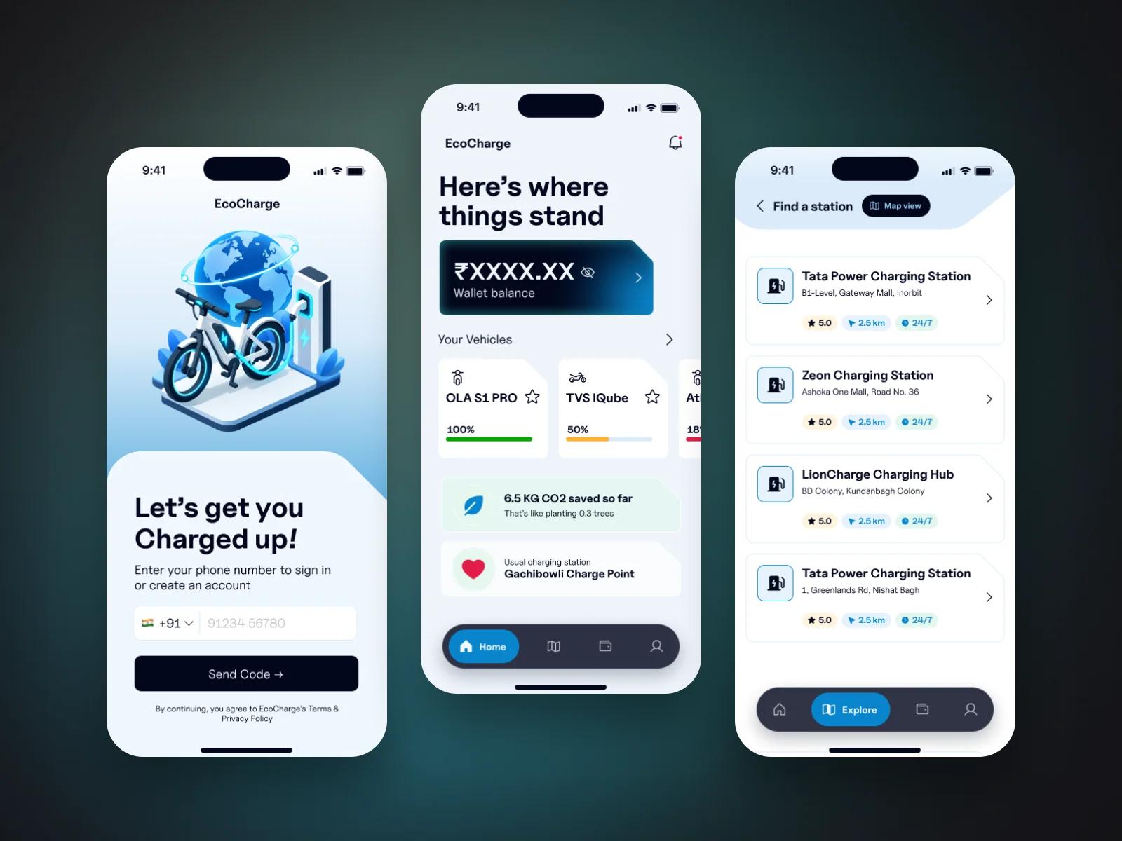 EcoCharge — case study cover
